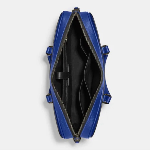 New with Tags Coach Graham Structured Brief C8173 Sport Blue  Below $598 Retail - Picture 3 of 6